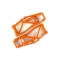 Traxxas Suspension arms, lower, orange (left and right, front or rear) (2) (for use with #8995 WideMaxx™ suspension kit)
