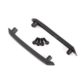   Traxxas Skid plate, roof (body) (black) (left & right)/ 3x8mm CS (4)
