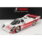 TRUESCALE PORSCHE 962 2.8L TURBO N 86 TEAM BUD BAYSIDE DISPOSAL RACING WINNER 12h SEBRING 1987 J.MASS - B.RAHAL