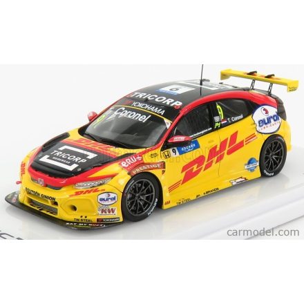 TRUESCALE HONDA CIVIC TYPE R TCR TEAM BOUTSEN GINION RACING DHL N 9 FIA WTCR RACE OF JAPAN 2018 T.CORONEL
