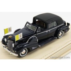   TRUESCALE CADILLAC SERIES 90 V16 SEMICONVERTIBLE PAPAMOBILE POPE PACELLI PIO XII 1938 BASE IN PELLE