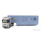 IXO Mercedes Benz ACTROS MP4 1851 BIGSPACE TRUCK - CAR TRANSPORTER TEAM HYUNDAI TEAM SHELL MOBIS WRT RALLY 2024