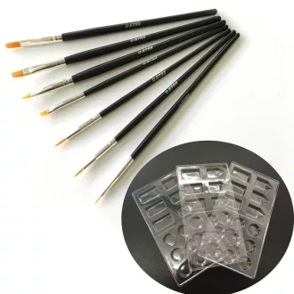 U-Star Paint Brush and Palette Set modellező kiegészítő