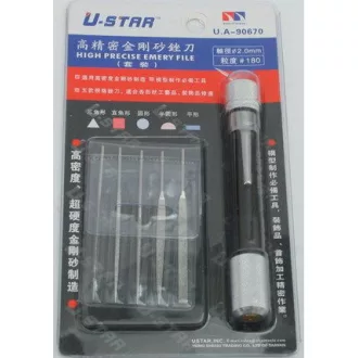 U-Star File Kit 6 in 1 reszelőkészlet