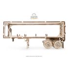 UGEARS Heavy Boy kamion utánfutó mechanikus modell