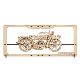 UGEARS Indie Moto 2.5D puzzle