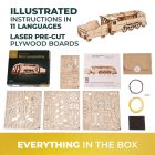 UGEARS Mini vonat modell