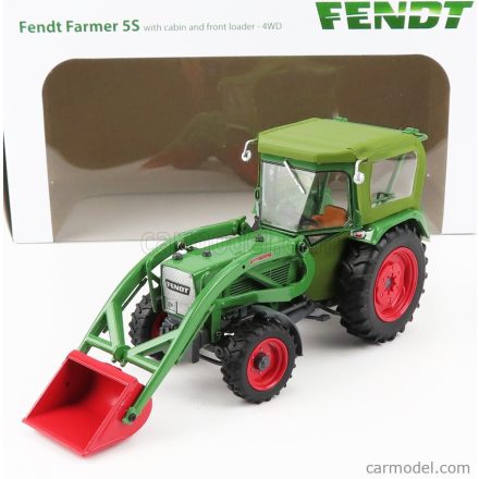 UNIVERSAL HOBBIES FENDT FARMER 5S 4WD TRACTOR WITH FRONT LOADER 1975