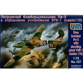 Unimodels Dive Bomber Pe-2 makett