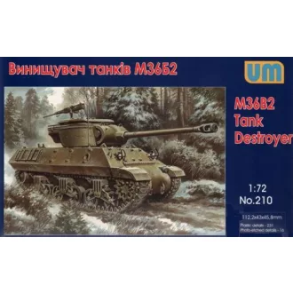 Unimodels M36B2 Tank destroyer makett