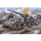 Unimodels M12 U.S. 155mm self-propelled gun harcjármű makett