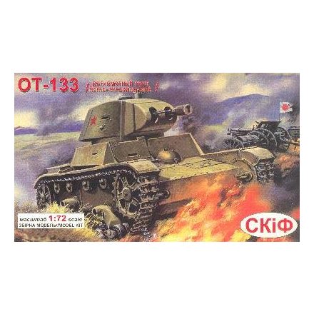 Unimodels Flammenwerferpanzer OT-133 makett