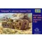 Unimodels Sherman with mine exploder T1E3 harcjármű makett