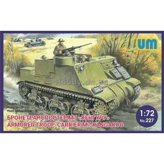   Unimodels Armored troop-carrier M7 "Kangaroo" harcjármű makett
