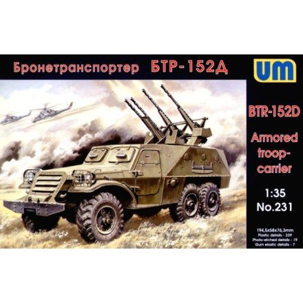 Unimodels BTR-152D makett