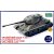 Unimodels Soviet T-34 captured tank with 8,8 cm KwK 36L/36 gun makett