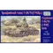 Unimodels T-34-76 WW2 captured tank, 1942 harcjármű makett