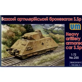 Unimodels Heavy artillery armored car S.Sp makett