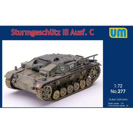 Unimodels Sturmgeschutz III Ausf. C makett