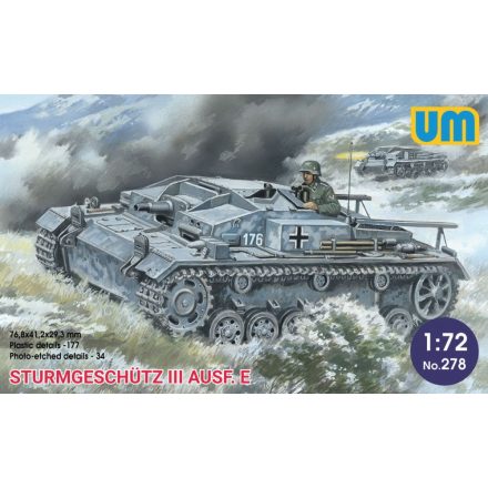 Unimodels Sturmgeschutz III Ausf.E makett