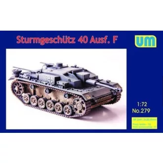 Unimodels Sturmgeschutz 40 Ausf F harcjármű makett