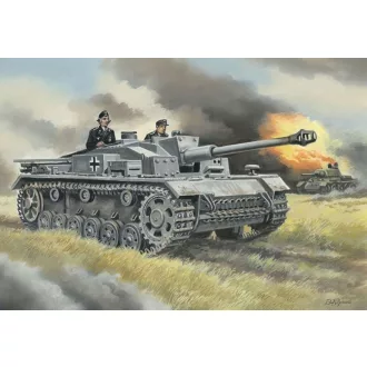 Unimodels Sturmgeschutz 40 Ausf F/8 harcjármű makett