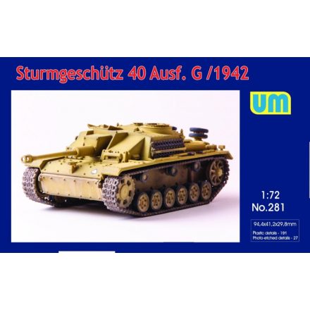 Unimodels Sturmgeschutz 40 Ausf.G early version makett