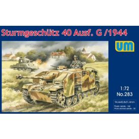 Unimodels Sturmgeschütz 40 Ausf. G/1944 makett