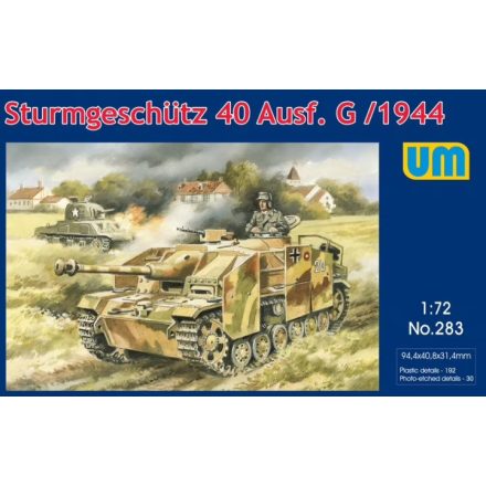 Unimodels Sturmgeschütz 40 Ausf. G/1944 makett