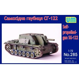 Unimodels SG-122 self-propelled gun makett