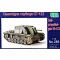 Unimodels SG-122 self-proppeled gun löveg makett