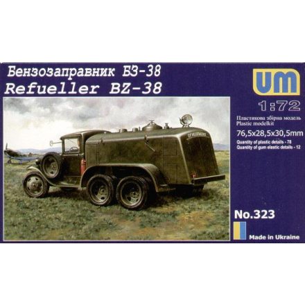 Unimodels Refueller BZ-38 makett
