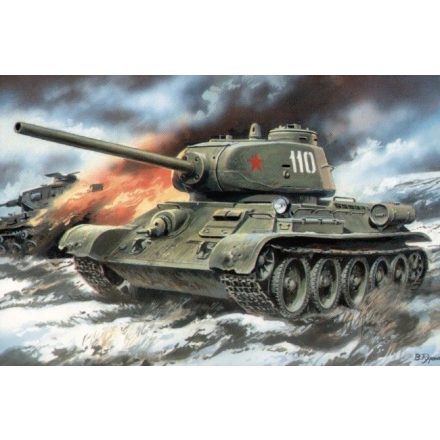 Unimodels T-34/85 with D5-T gun makett