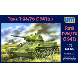 Unimodels Tank T-34/76 (1941) harcjármű makett