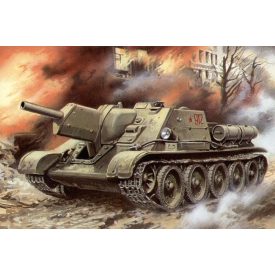 Unimodels SU-122 Self-propelled Gun makett