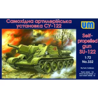 Unimodels SU-122 Self-propelled Gun repülő makett
