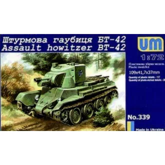   Unimodels BT-42 Finnish assault howitzer(Re-relese löveg makett
