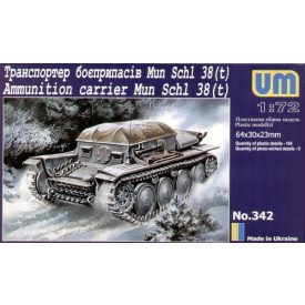 Unimodels Munitions Schlepper 38 (t) makett