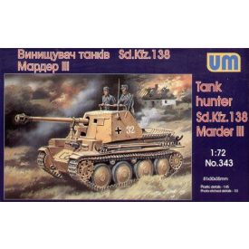 Unimodels Sd. Kfz. 138 Marder III makett