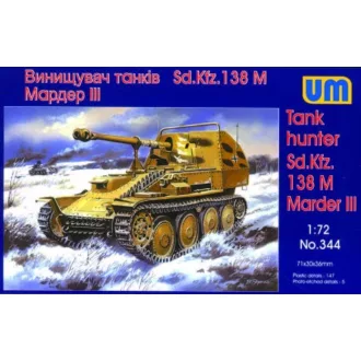   Unimodels Tank Hunter Sd.Kfz. 138 M Marder III harcjármű makett