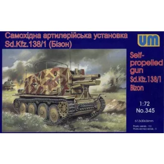Unimodels Sd.Kfz 138/1 Bison makett