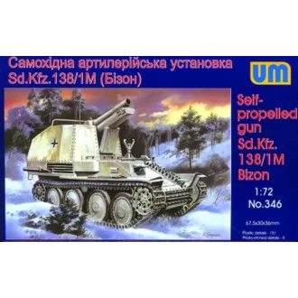 Unimodels Sd.kfz138/1M Bizon harcjármű makett