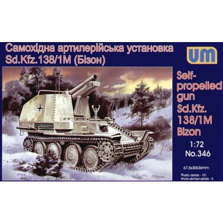 Unimodels Sd.kfz138/1M Bizon makett