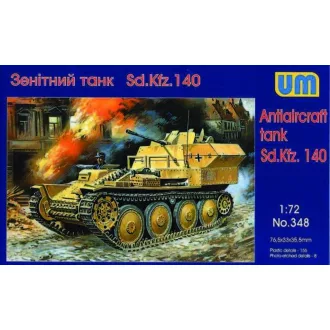 Unimodels Sd.Kfz 140 Flakpanzer löveg makett