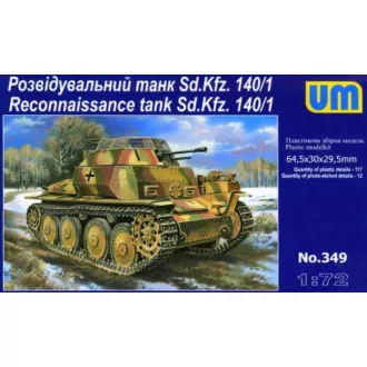 Unimodels Sd. Kfz. 140/1 harcjármű makett