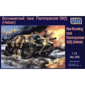 Unimodels Flammpanzer 38(t) Hetzer makett