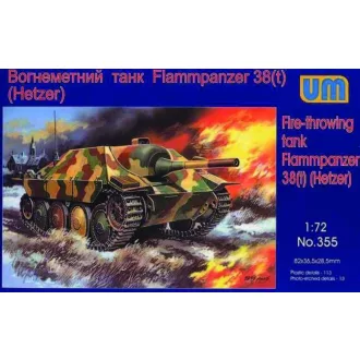Unimodels Flammpanzer 38(t) Hetzer harcjármű makett