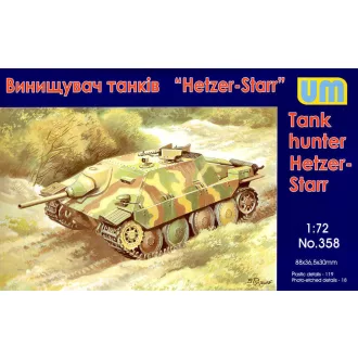 Unimodels Hetzer-STARR tank hunter harcjármű makett