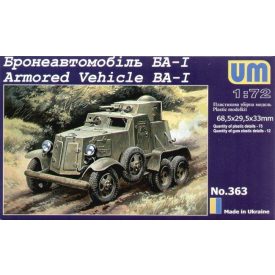 Unimodels BA-I Armored Vehicle makett