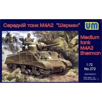 Unimodels M4A2 Sherman medium tank harcjármű makett
